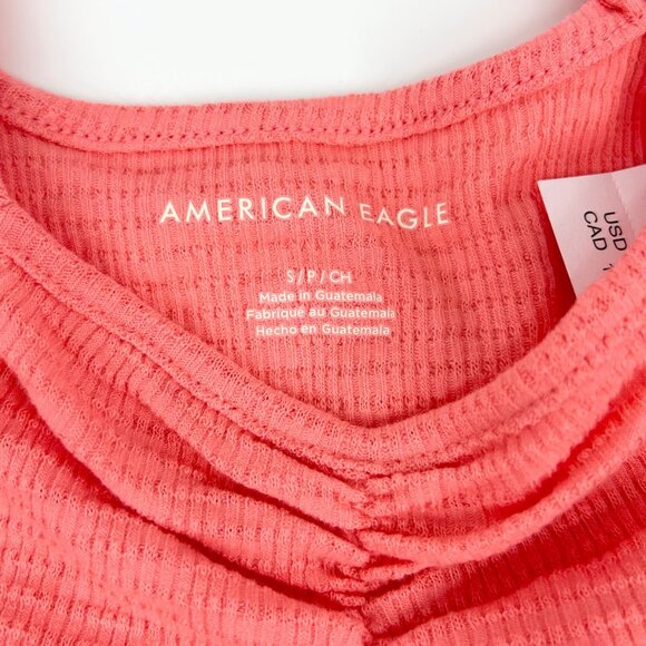 NWT American Eagle Cinch Cropped Tank Top - Picture 3 of 5